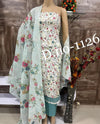 Fancy Cotton Unstitched Dress Material For Women