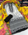 Fancy Cotton Unstitched Dress Material for Women