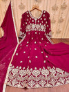 Elegant Georgette Dress Material with Dupatta For Women