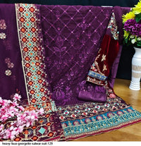 Fancy Georgette Unstitched Dress Material for Women